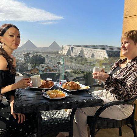 Asia Grand Museum & Pyramids View Nazlat as Sammān Exteriér fotografie