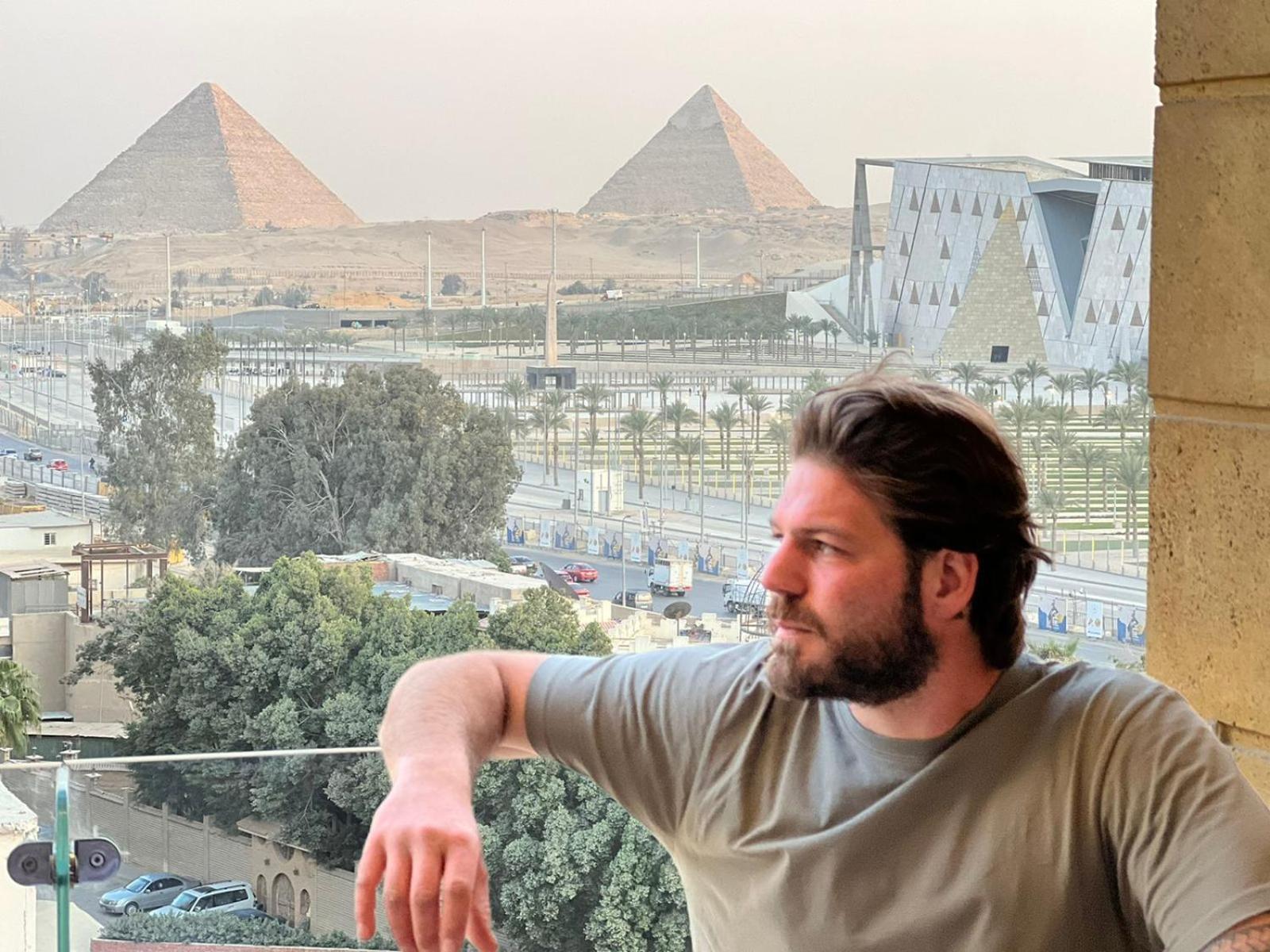 Asia Grand Museum & Pyramids View Nazlat as Sammān Exteriér fotografie